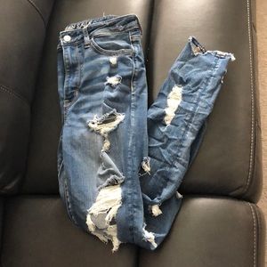 NWOT Skinny Jean. Super high waist